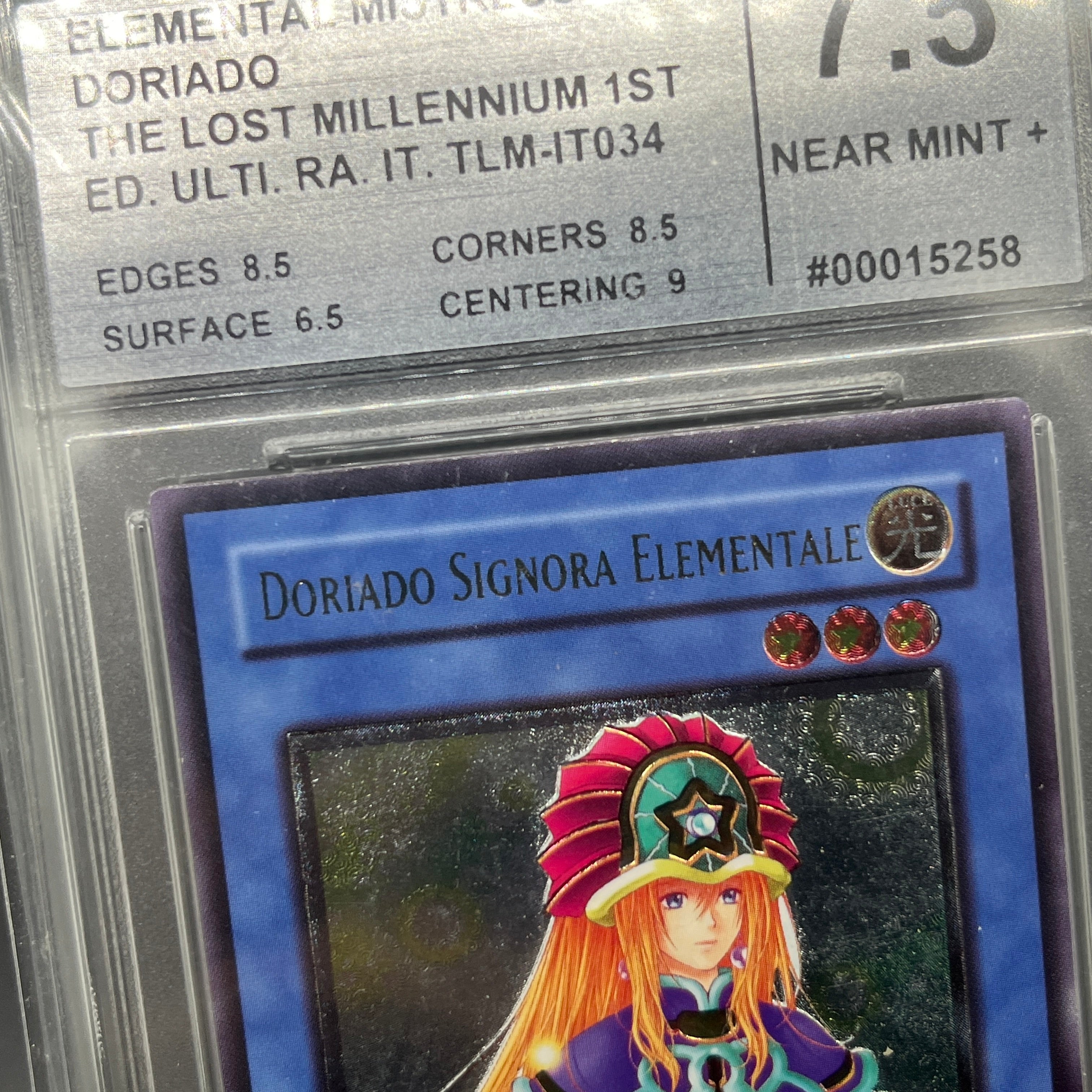 遊戯王 精霊術師ドリアード/レリーフ/イタリア/1st/EU版 – カード