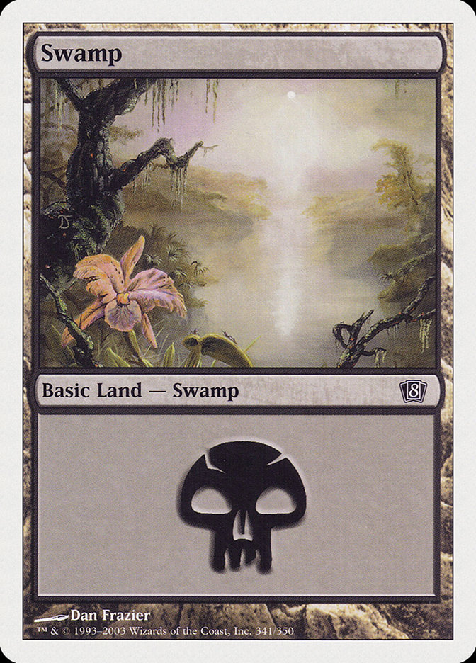 MTG SLP 0033 沼 / Swamp Foil Magic Con B MTG SLP 0033 沼 / Swamp