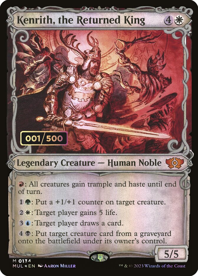 Kenrith, the Returned King · Multiverse Legends (MUL) #134z