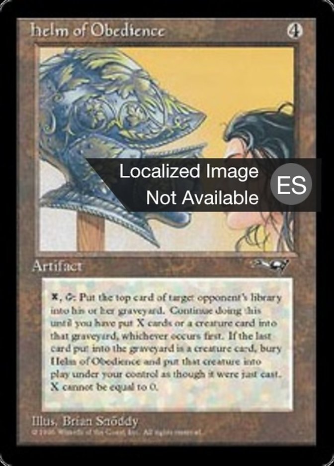 Yelmo de obediencia (Helm of Obedience) · Alliances (ALL) #121