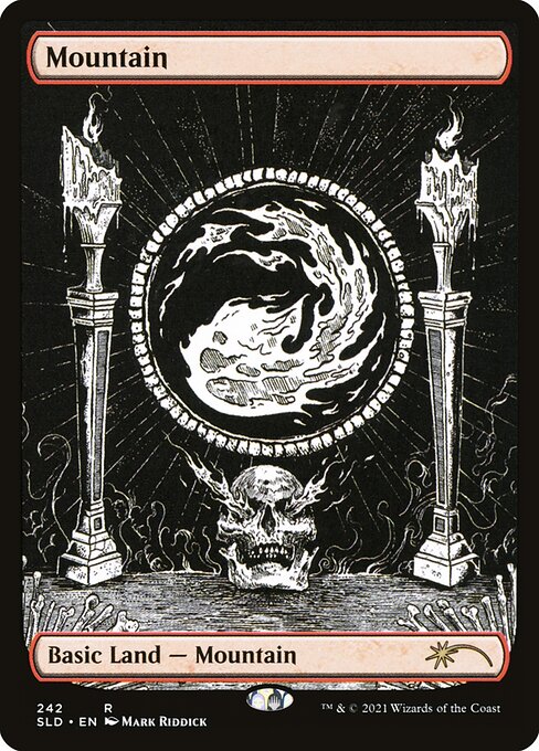 Mountain · Secret Lair Drop (SLD) #242 · Scryfall Magic: The