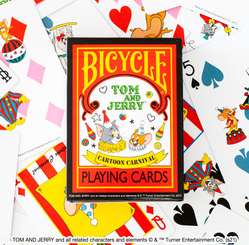 Bicycle Tom and Jerry Playing Cards Japan Exclusive | Cardvo Cards