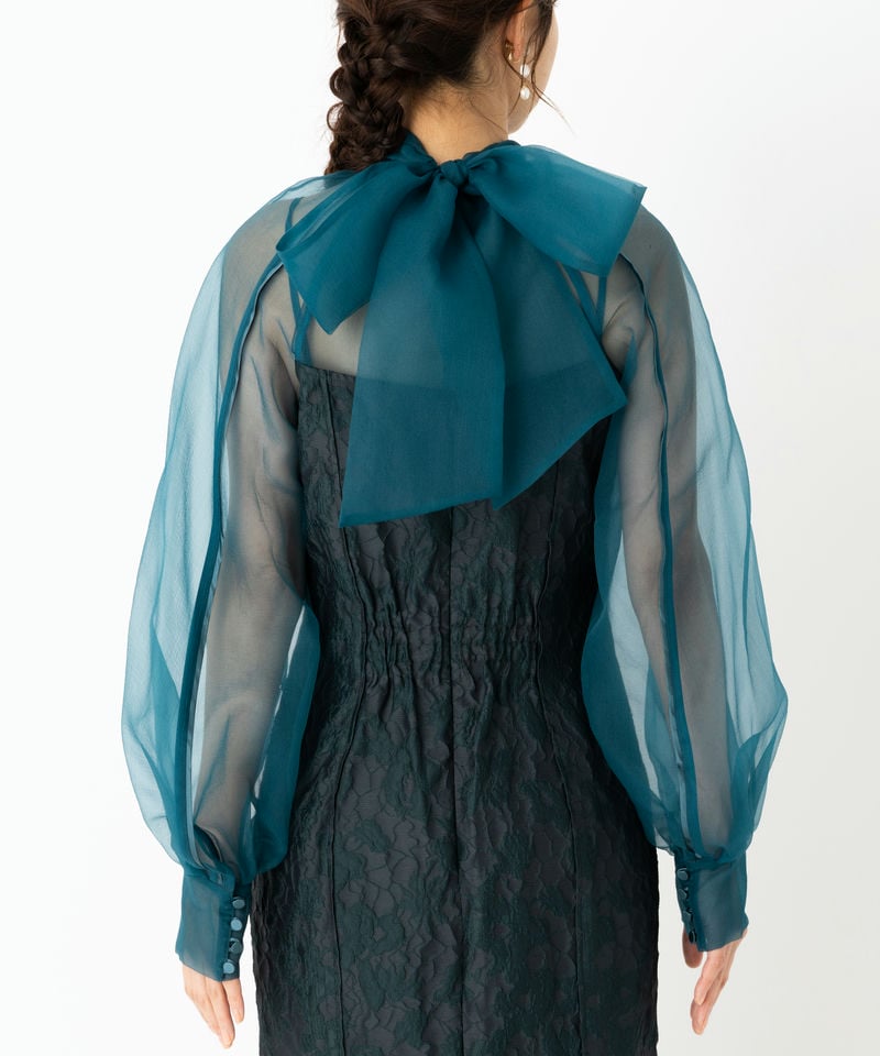 FRAY I.D フレイアイディー グロッシーレースジャガードマーメイド