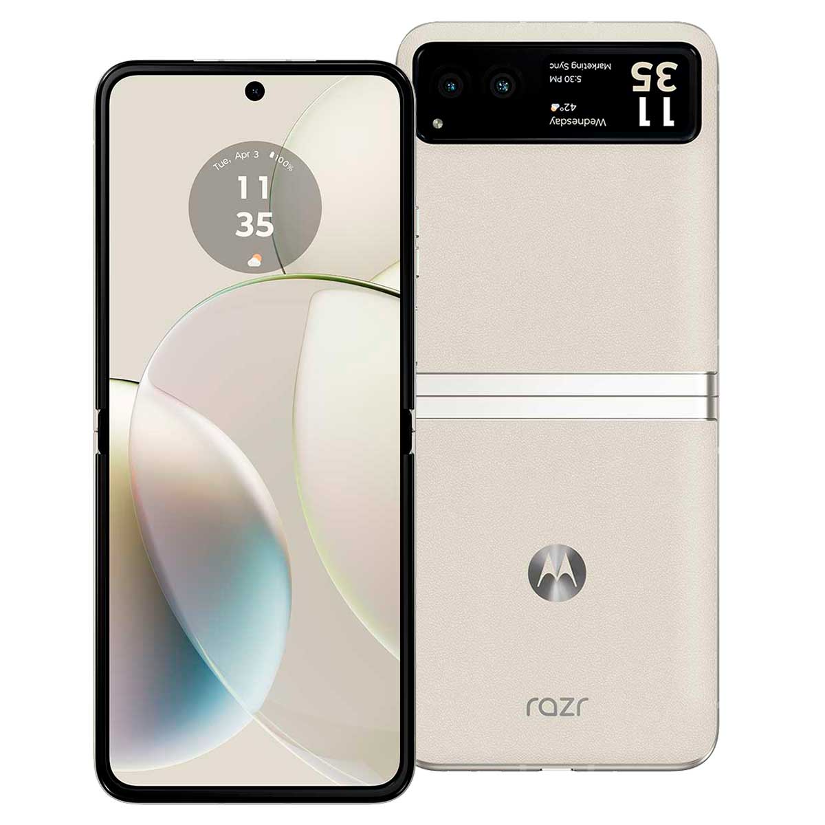 Smartphone Motorola Razr 40 256GB Bege 5G 8GB RAM Tela 6.9