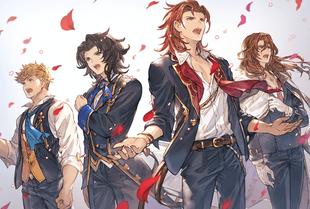 グラブル グランブルーファンタジー アートパネル 四騎士