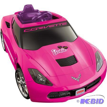 New Fisher Price Powerwheels Barbie Corvette  | Power Wheels