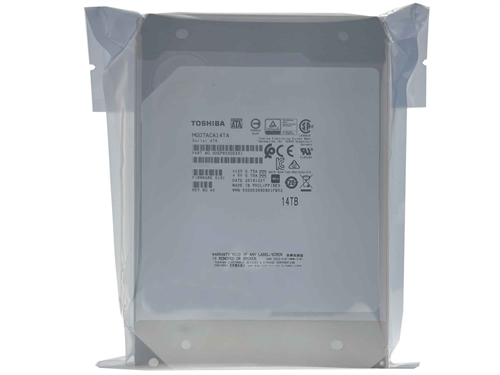 Toshiba MG07ACA14TA 14TB 256MB Cache 7200RPM SATA 6.0Gb/s 3.5inch