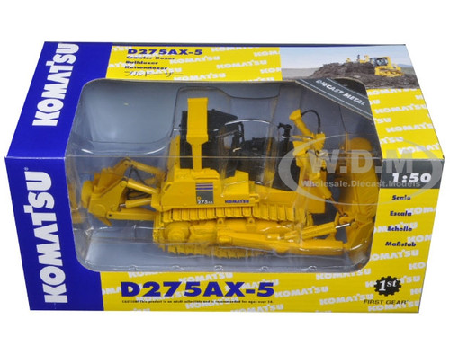 Komatsu D275AX-5 SIGMA Dozer with Ripper 1/50 Diecast Model First