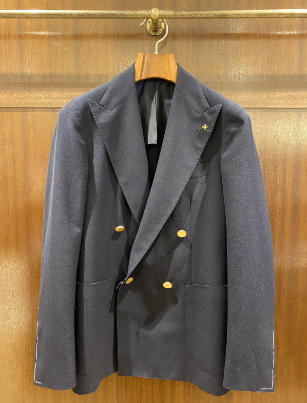 新品】GOTAIRIKU 紺 ダブル ジレ ベスト タリアトーレ Beams F