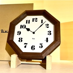 fennica（フェニカ）Lemnos / 渡辺 力 Riki 八角の時計（時計 掛け時計