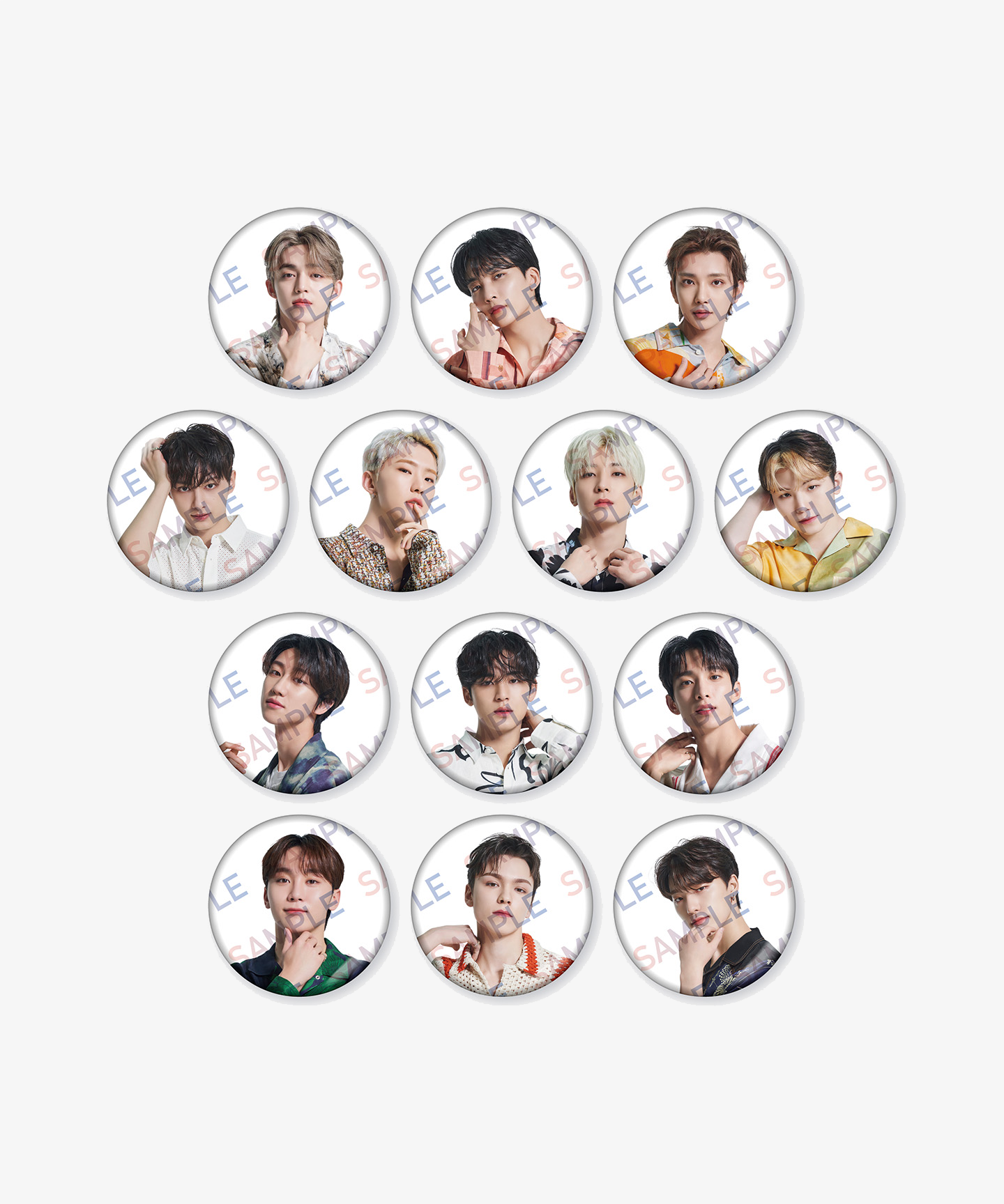 SEVENTEEN ジョンハン ミンハオ 缶バッジ SEVENTEEN NEW_ IN JAPAN 缶