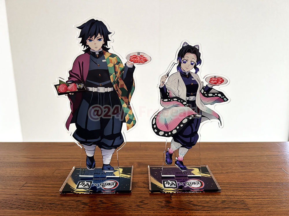 鬼滅の刃 ufotable アクリルコースター 冨岡義勇 胡蝶しのぶ 鬼滅の刃