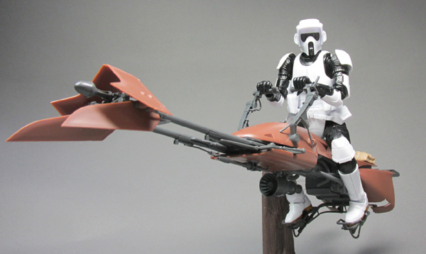 スターウォーズ プラモデル スカウト・トルーパー＆スピーダー・バイク