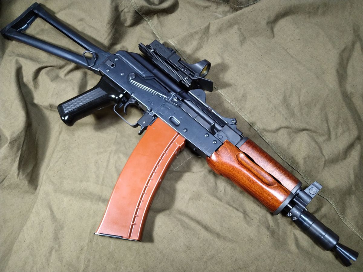 レビュー】BOLT AIRSOFT AKS74UN リコイルショック電動ガン - せんば