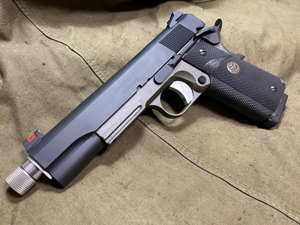 レビュー】Carbon8 M45 MCO zero Co2 ガスブローバックハンドガンです