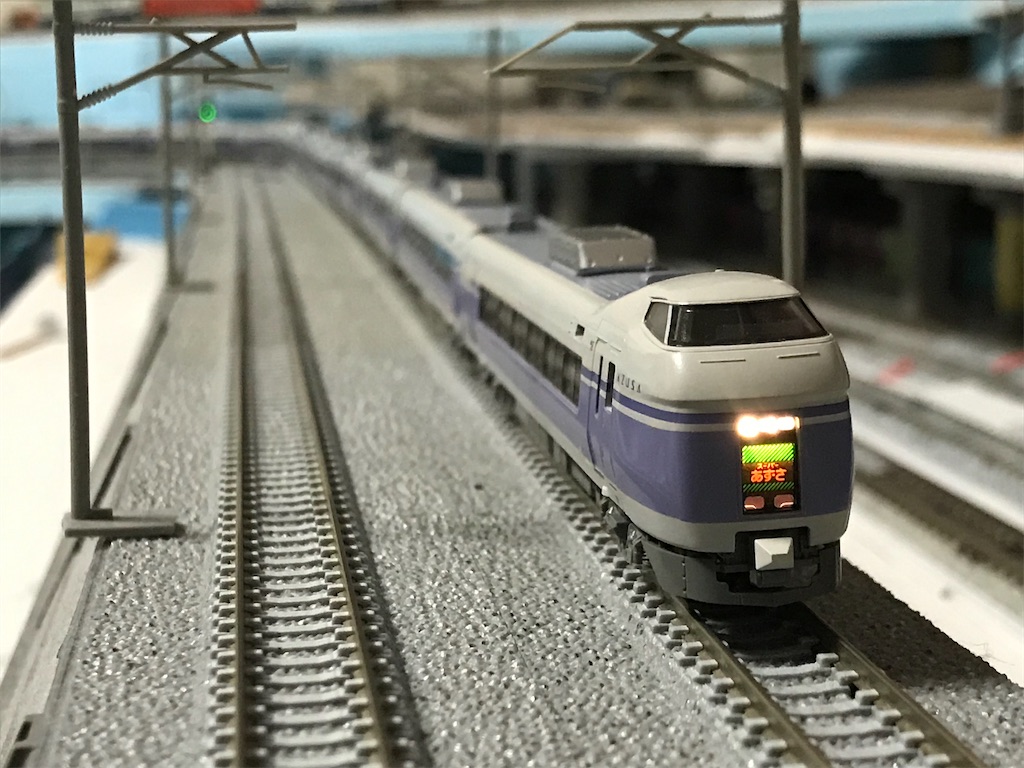 入線記録 kato E351系スーパーあずさ 増結編成 - 鉄分補給