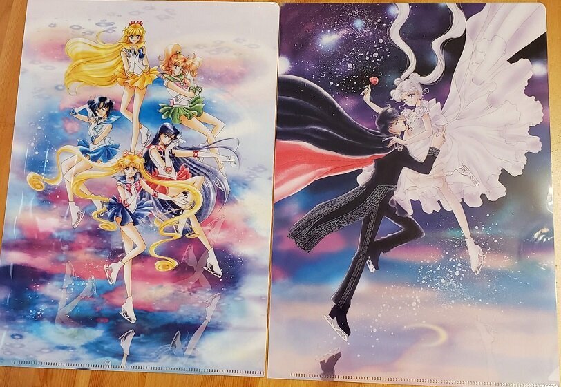 ✳︎ セーラームーン プリズムオンアイス クリアファイル 描き下ろし