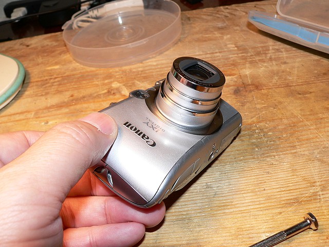 Canon IXY DIGITAL 900 IS レンズエラー Canon IXY DIGITAL 900 IS