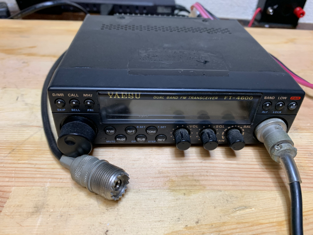 YAESU FT-4600 デュアルバンドFMトランシーバー 本体のみ ほぼ新品