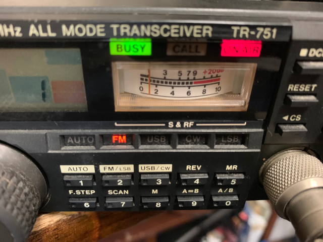 ケンウッドオールモードトランシーバー TR-751 動作未確認 ケンウッド