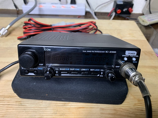 ICOMのデュアルバンド無線機 IC-2330の修理 - TomのブログⅡ