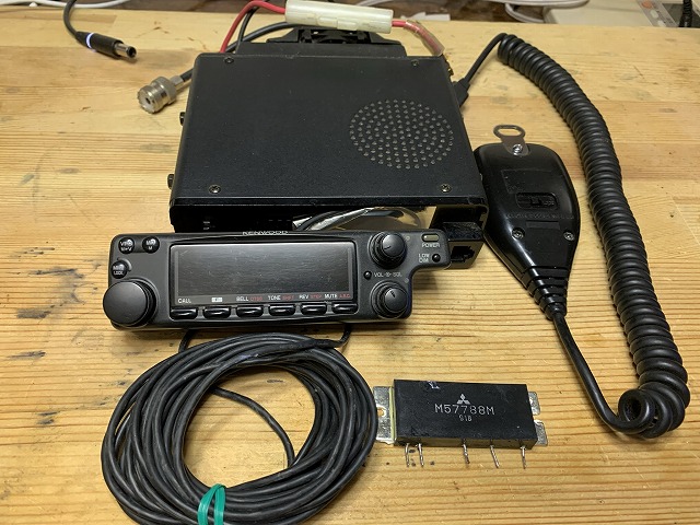 う*ん様 KENWOOD TM-733GVL アマチュア無線 【通電確認のみアン う*ん