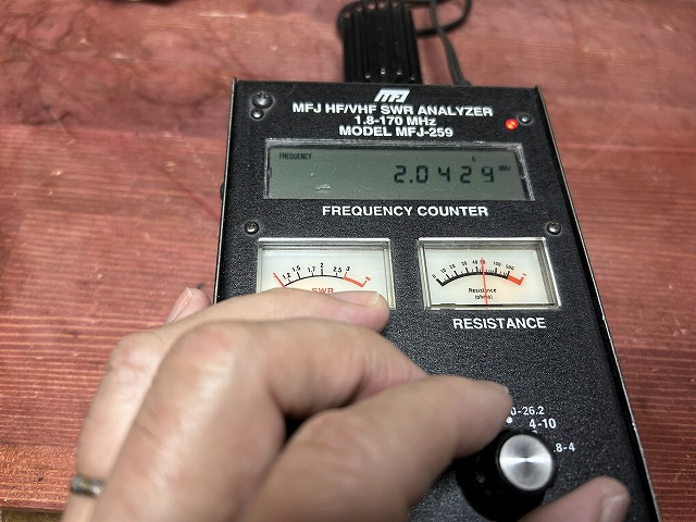 ☆MFJ-259B HF/VHF アンテナアナライザー MFJ MFJ-259B MFJ 259B HF