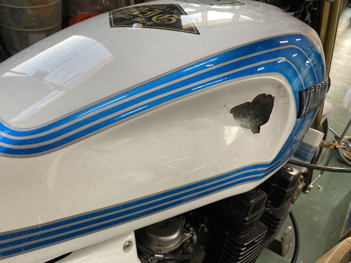 xjr400rタンク美品✨ XJR400Rタンク