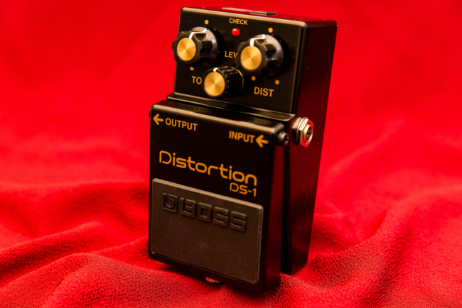 ギター BOSS DS-1-4A Distortion ボスコン40周年記念ペダル、「 BOSS