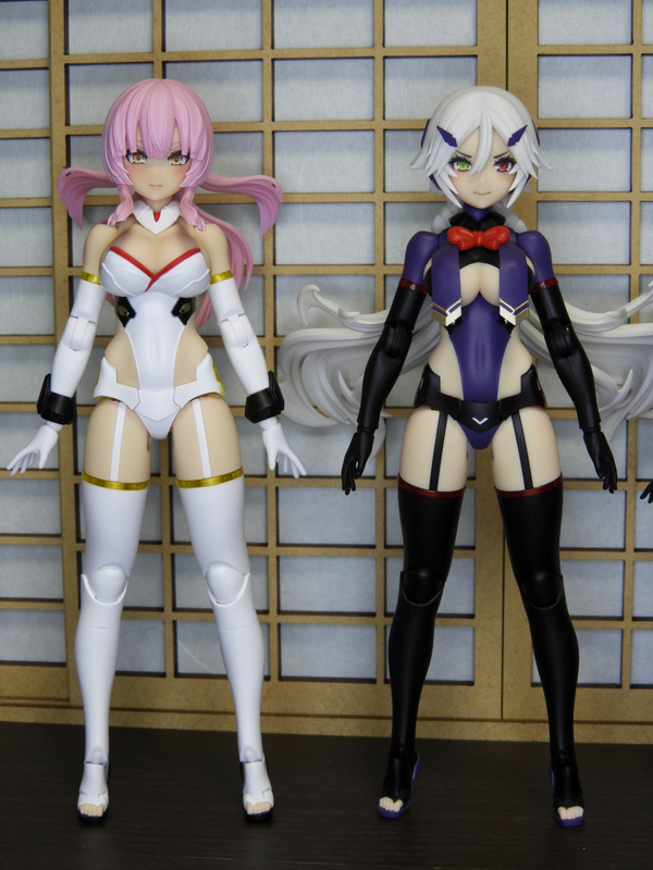 メガミデバイス 皇巫 スサノヲ レガリア 制作記1.素体モード - ほんず