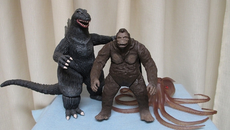 タグ付 バンダイ キングコング対ゴジラ キングコング ソフビ キンゴジ