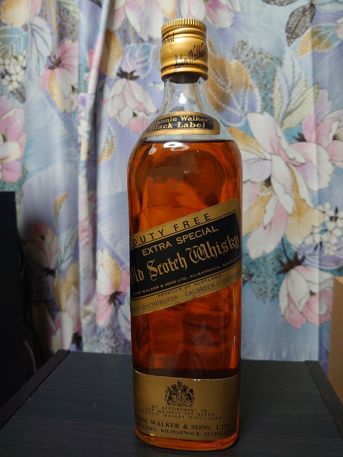 最近古酒のエグミが気になります～ジョニーウォーカー黒ラベル70年代