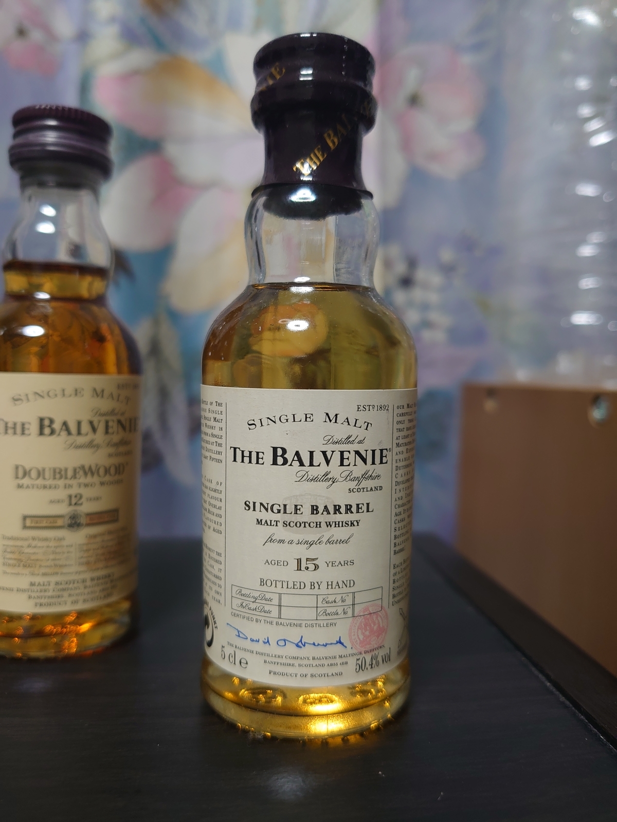 ミニボトル ウイスキー バルヴェニー 3本セット（10年、12年、15年