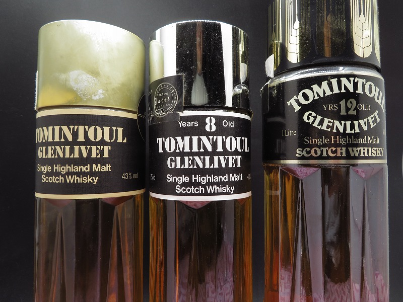 ついに実現！！ トミントール グレンリベット トニック旧ボトル3本