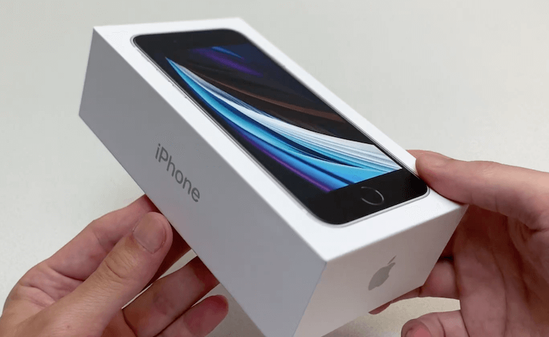 開封レビュー】iPhone SE2 ホワイト（白）を購入してみた！付属品も