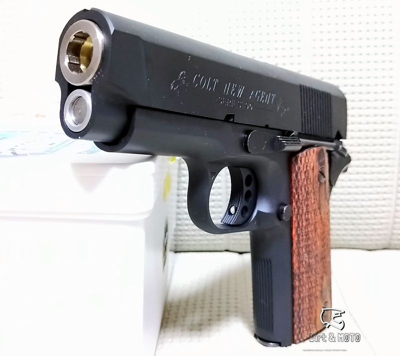 ❏今更だけど、コルト ニュー エージェント 実物木製グリップ付