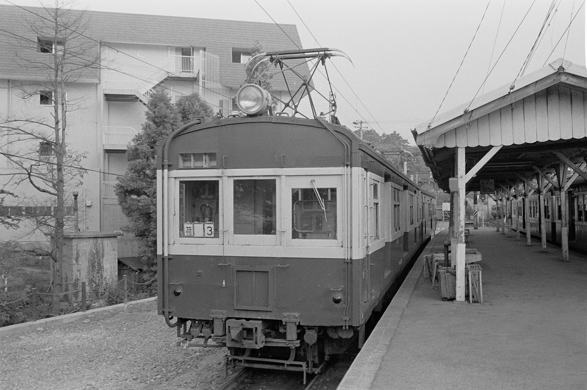 珍しく PS-11 をつけていた飯田線のクモニ13025 (蔵出し画像) - 省型旧