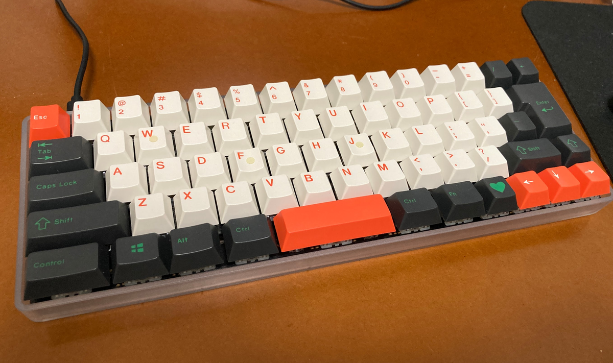 変換・無変換キーがいい感じの60%サイズJISキーボードを自作した話