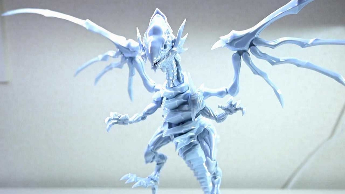 遊戯王】ブルーアイズホワイトドラゴンを作製（組立編） - ヨッピーノ