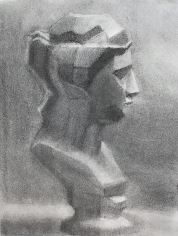 ミロのヴィーナス像（面取り）を描く』（3日目・最終日） - ウィズ