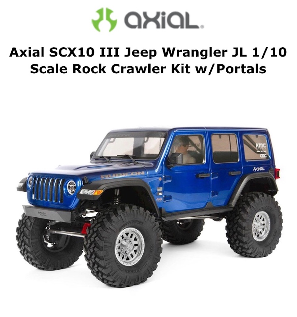 axiaLアキシャル SCX10 III Jeepラングラー クローラーラジコン