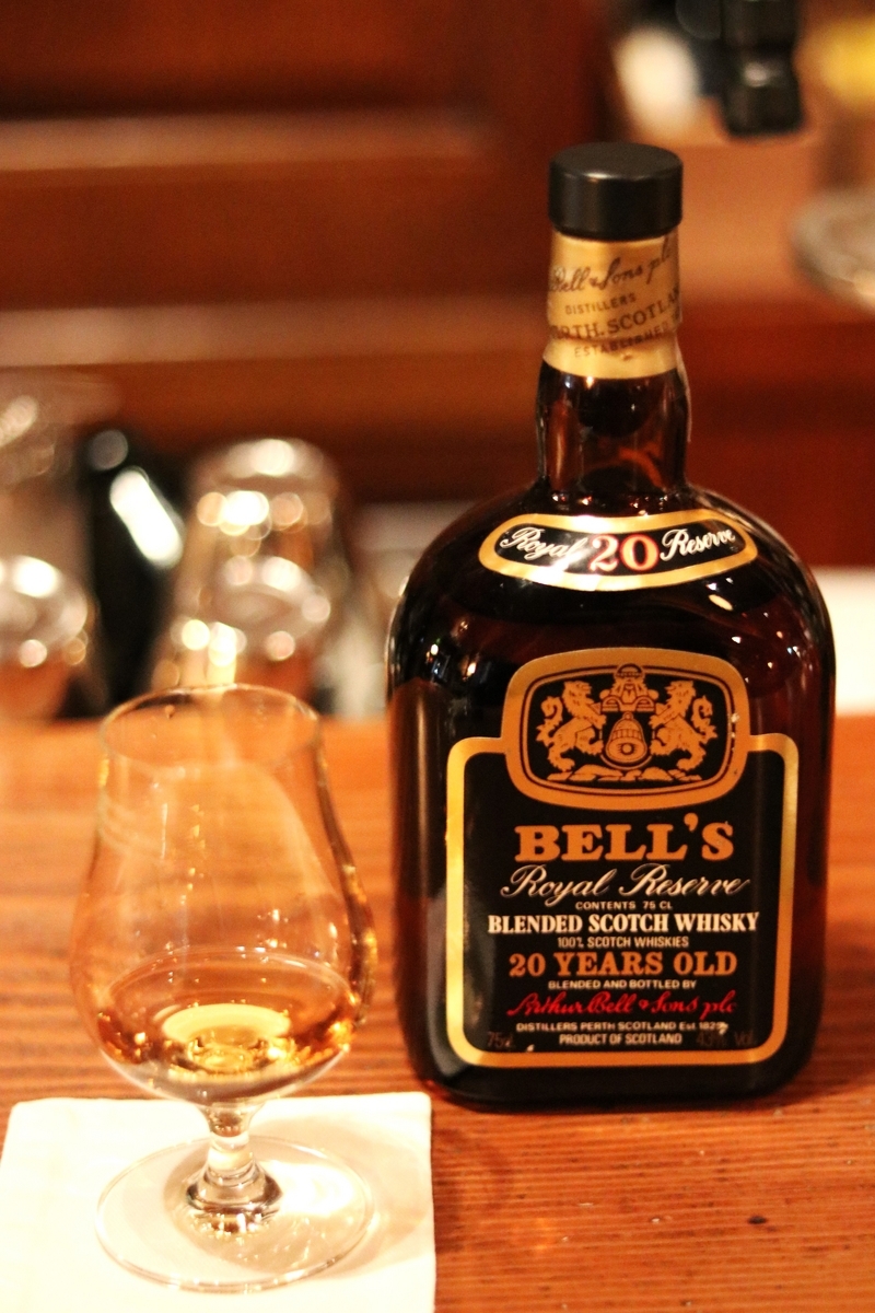 ベル ロイヤルリザーブ 20年 80年代流通 - ポートセルミの箱