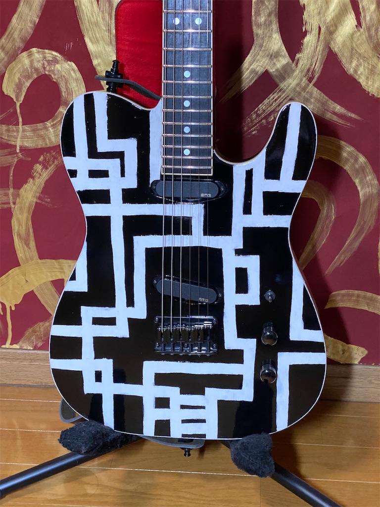 FERNANDES？テレキャスタータイプエレキギター布袋寅泰仕様G柄布袋