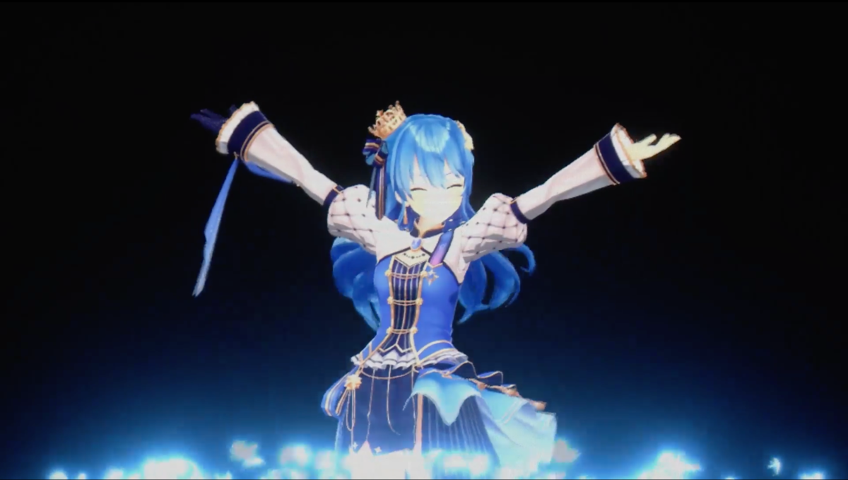 α1 ホロライブ ステラ衣装&マイク&ポーズ 星街すいせい スリーブ&プレマ α1