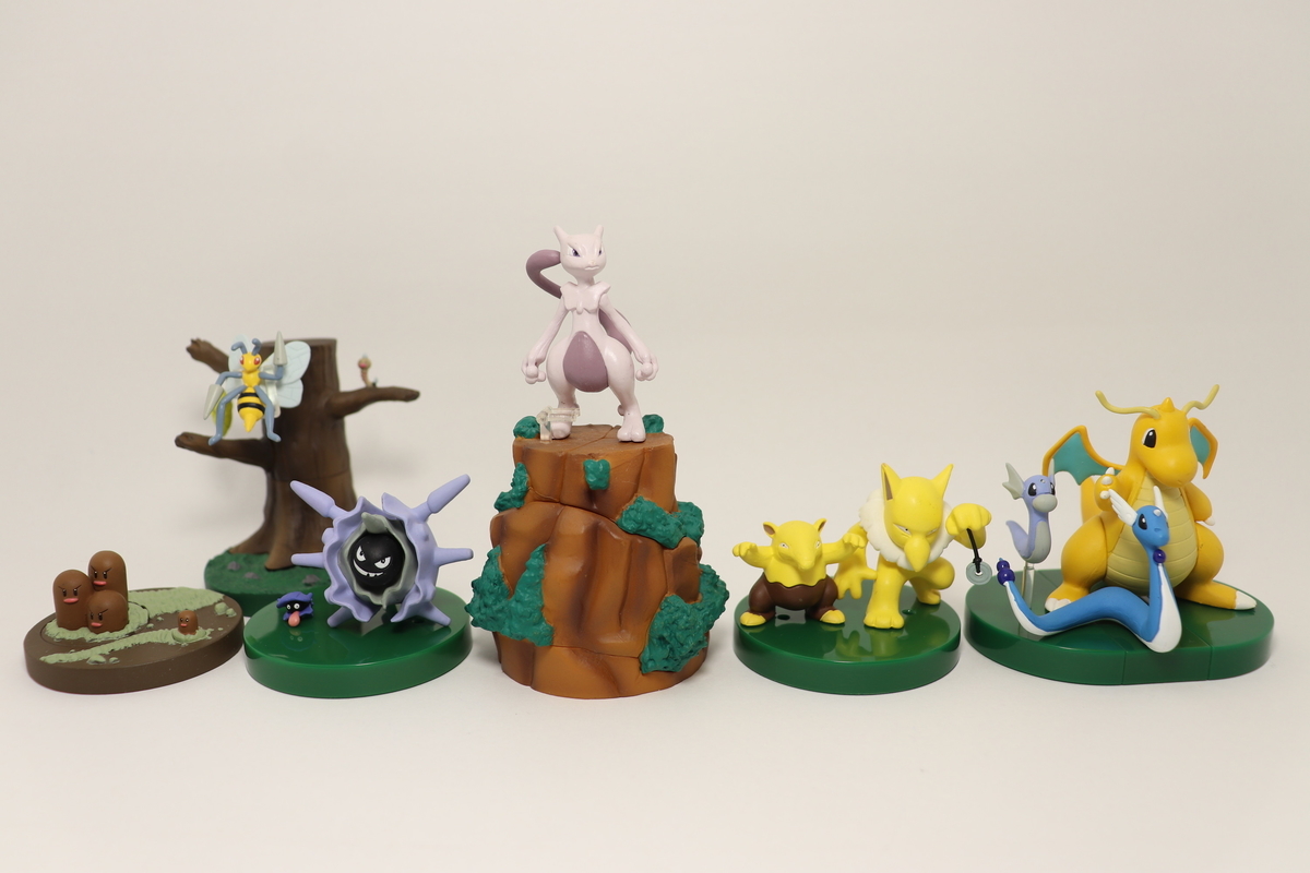 レビュー】ポケットモンスター ぜんこくばん 立体ポケモン図鑑 第3集