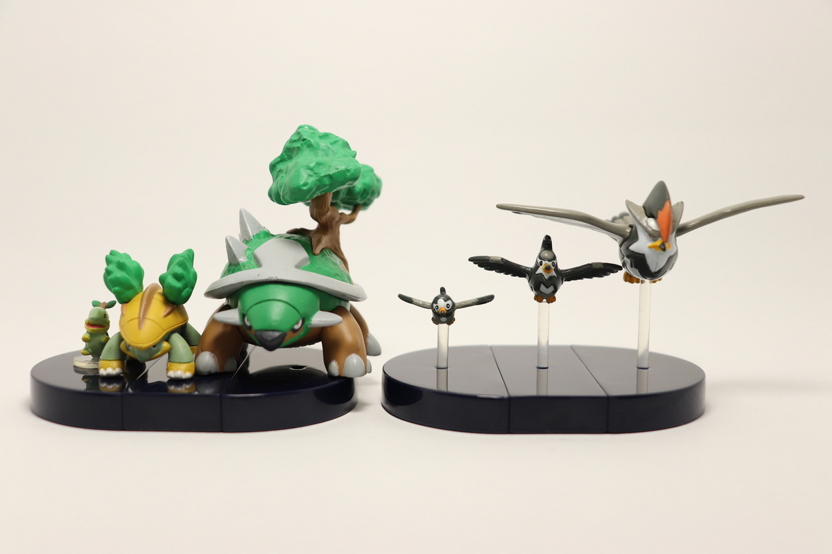 立体ポケモン図鑑 DP02 DP02 ムックル ムクバード ムクホーク