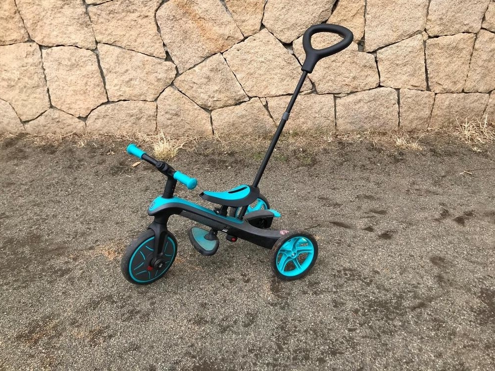ほぼ新品 Globber Explorer trike グリーン三輪車 ほぼ新品 Globber