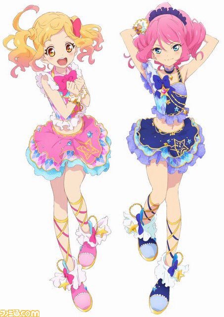 アイカツスターズ！ 虹野ゆめ 桜庭ローラ ブロマイド ゆめロラ アイ