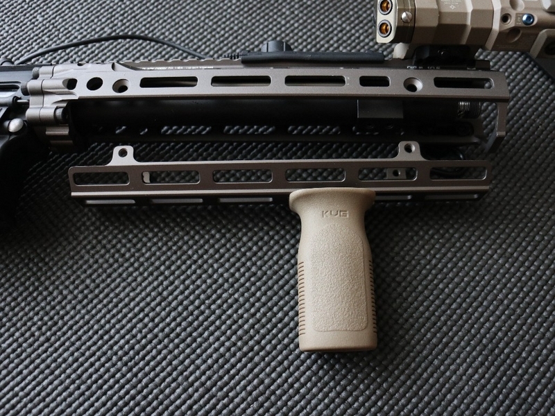 Airsoft Artisan DDタイプ MK18 RISIII ハンドガードを次世代Mk18に