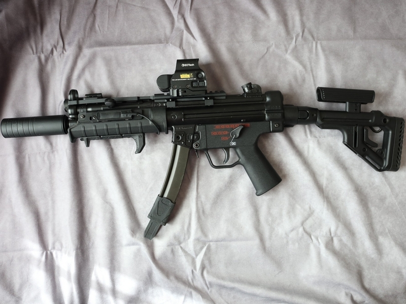 東京マルイ 電動ガン MP5A5スタンダード 外装カスタム マルイ電動ガン